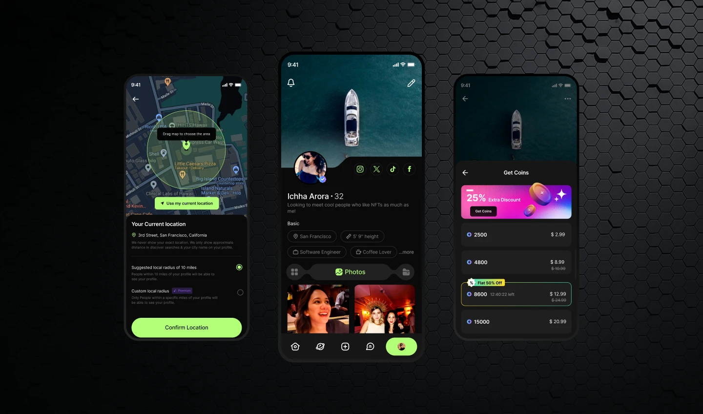 A diagram showing the research, strategy, and design process.