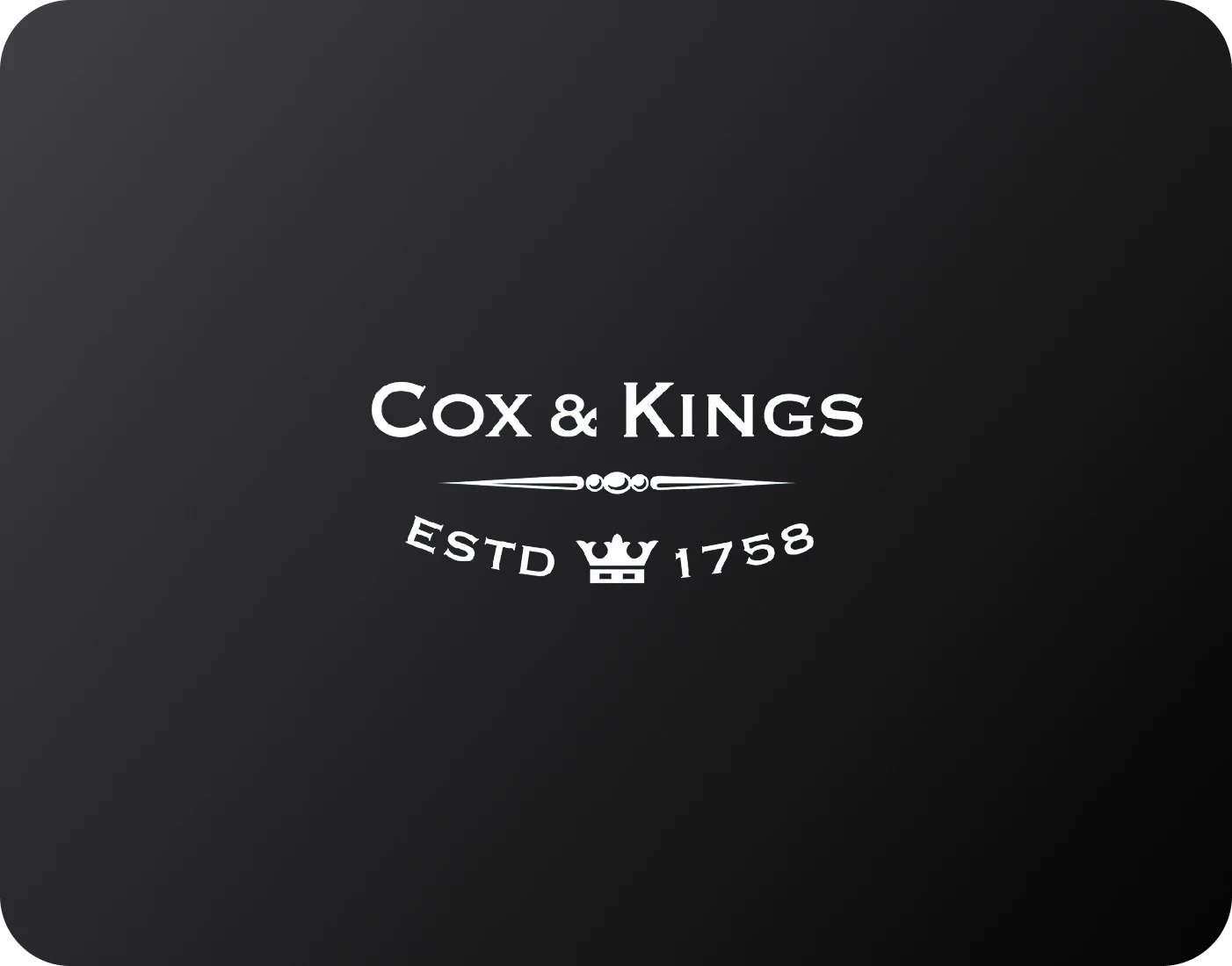 A mockup of the Cox and kings app on a phone.