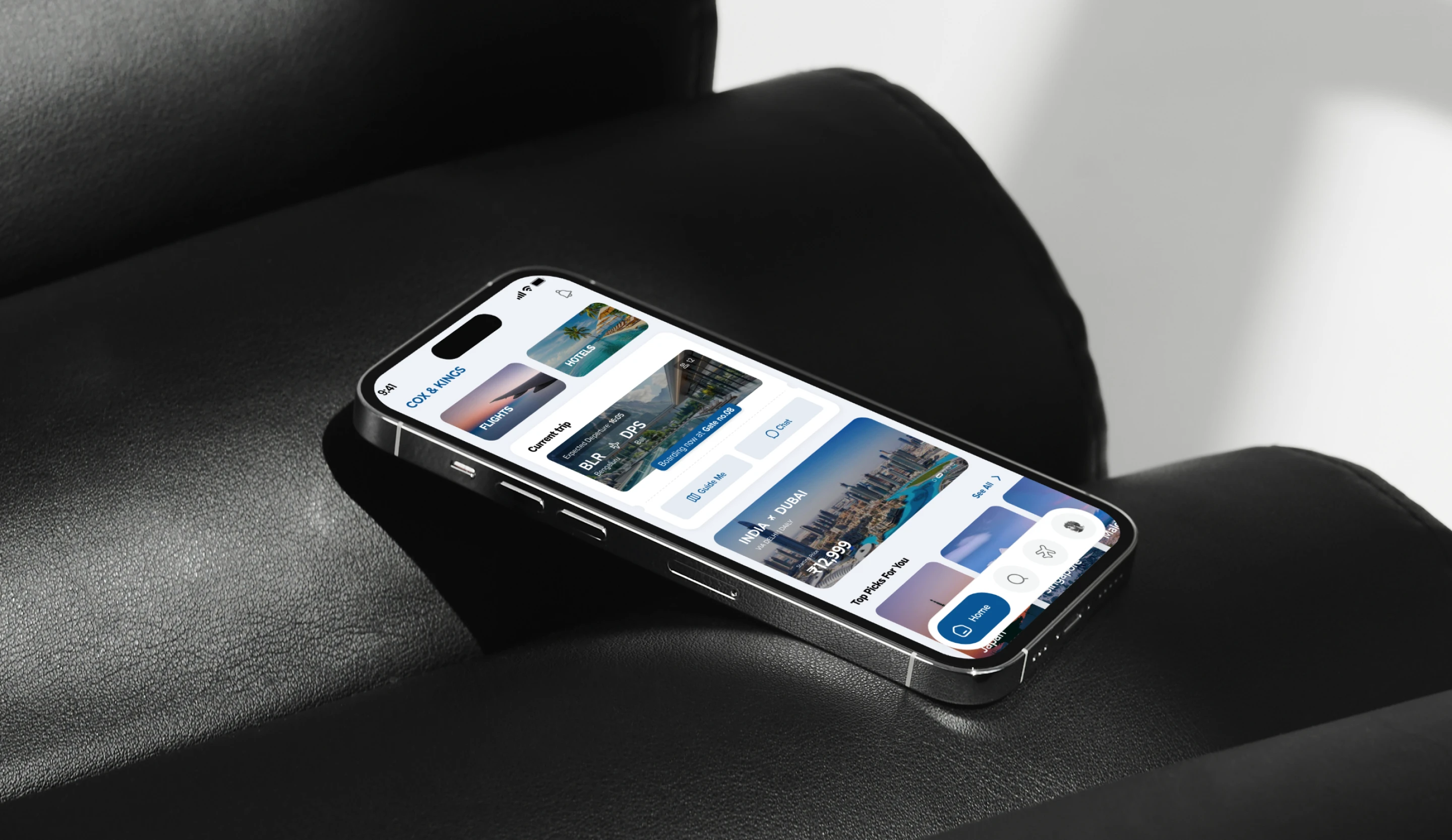 A diagram showing the research, strategy, and design process.