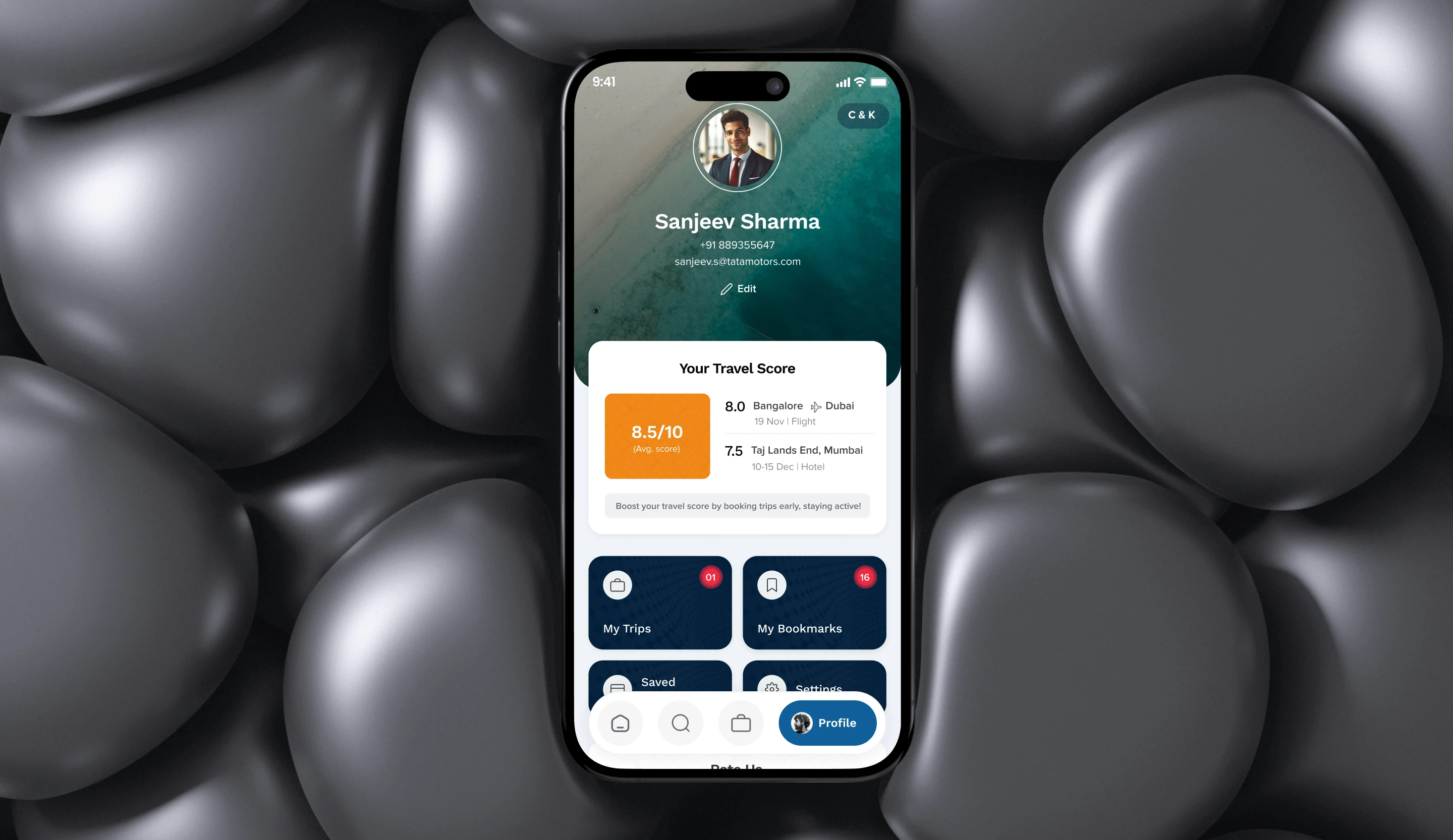 A diagram showing the research, strategy, and design process.